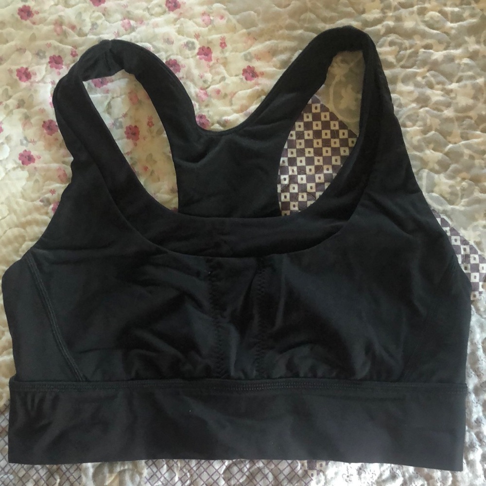Lululemon Sports Bra Size 10 Black